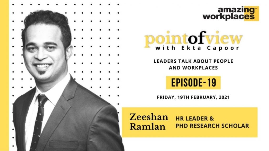 Leadership Interview Zeeshan Ramlan, HR Leader