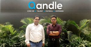 L-R Mr. Himanshu Aggarwal, Co-founder and CTO & Mr. Chayan Mukhopadhyay, Co-founder and CEO_Qandle-amazing-workplaces
