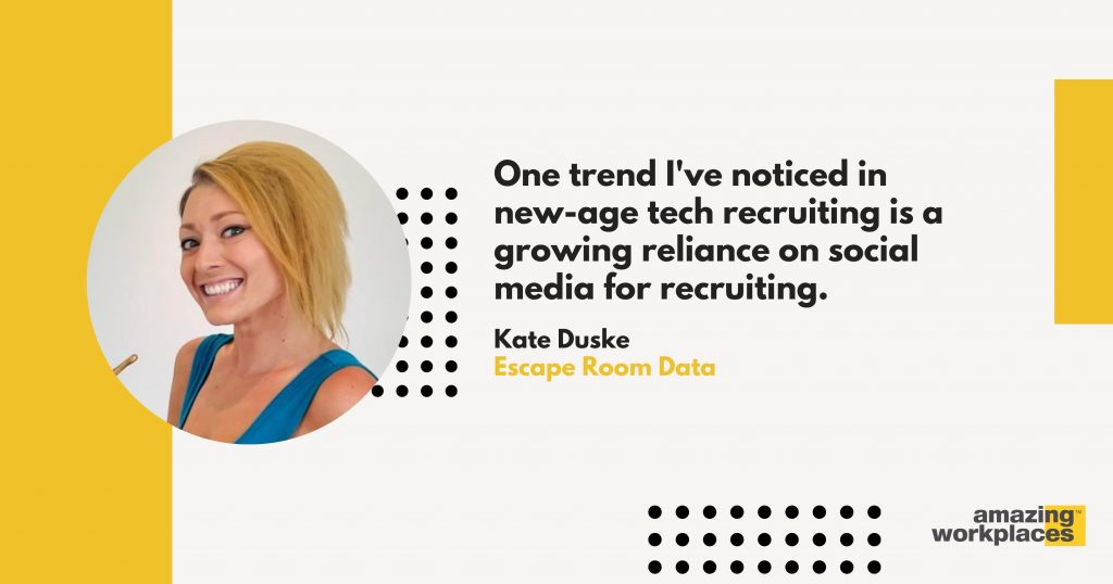 Kate Duske, Amazing Workplaces, Pull Quote