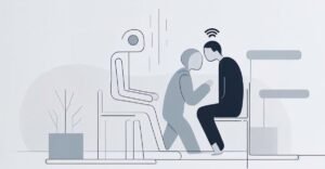 Image depicting empathy in an AI World
