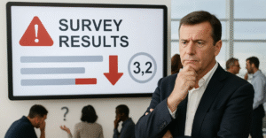 Is a Low Employee Survey Score a Red Flag?