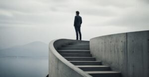 leadership concept image. Thought-provoking visual metaphor for corporate leadership