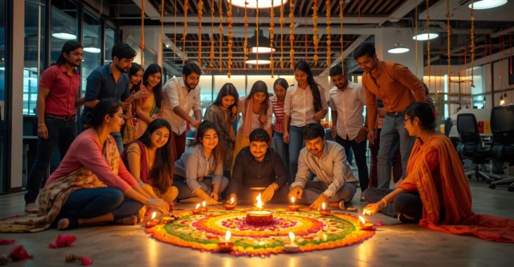 Diwali Celebration in Office