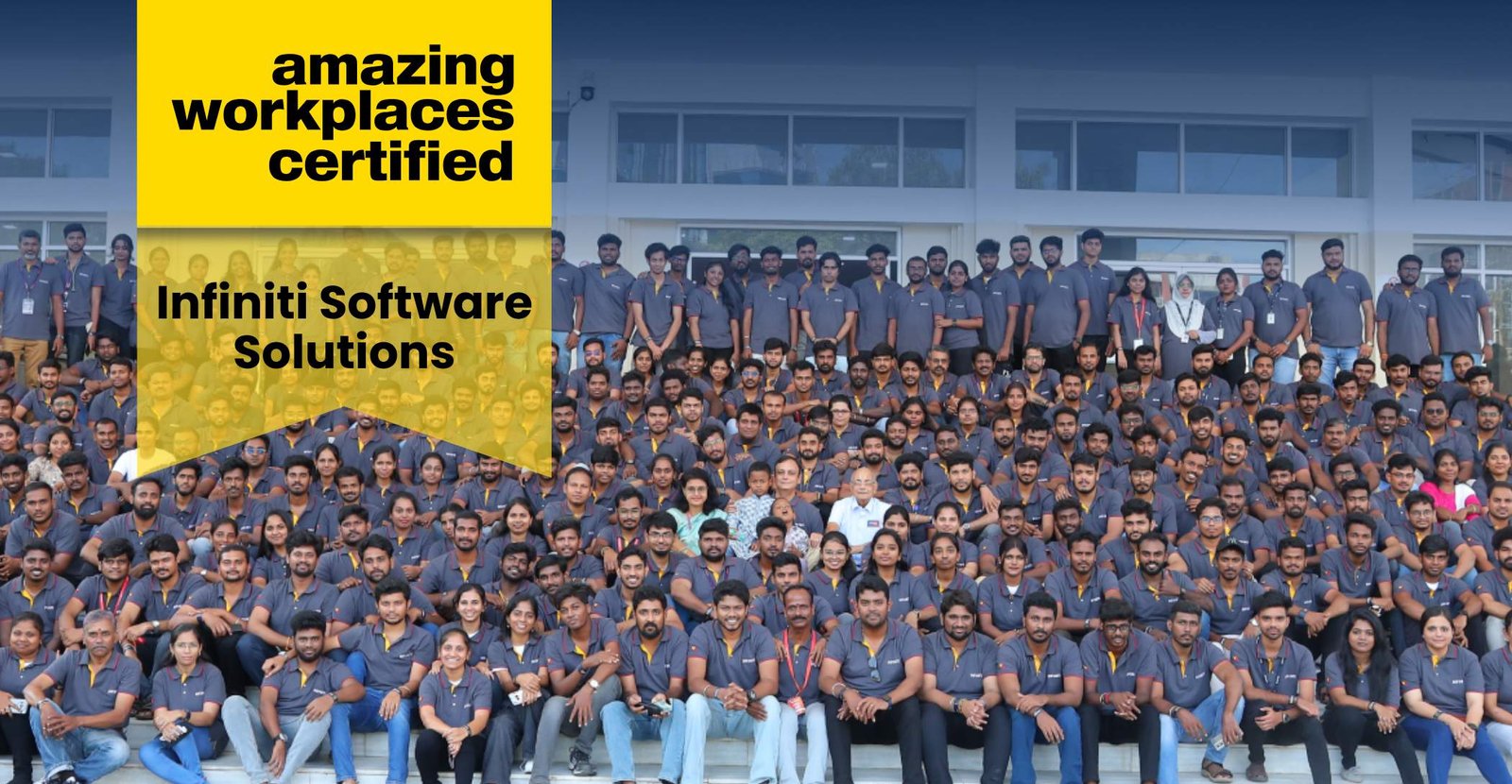 Infiniti Software Solutions Amazing Workplaces Certified