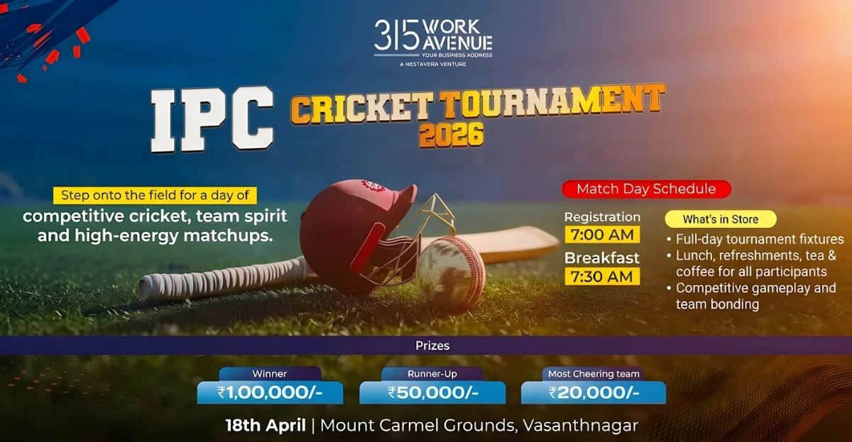 315Work Avenue To Host IPC Cricket Tournament - Amazing Workplaces