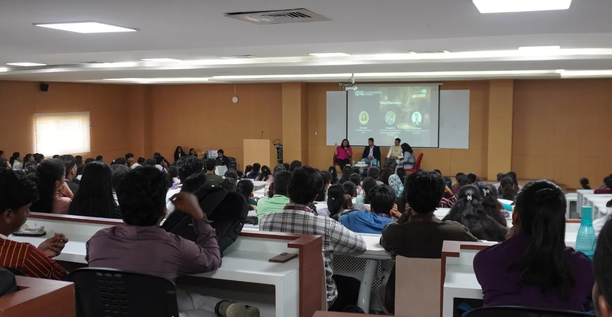 Coffee with HR session at East Point Group of Institutions highlighting employability skills beyond CGPA