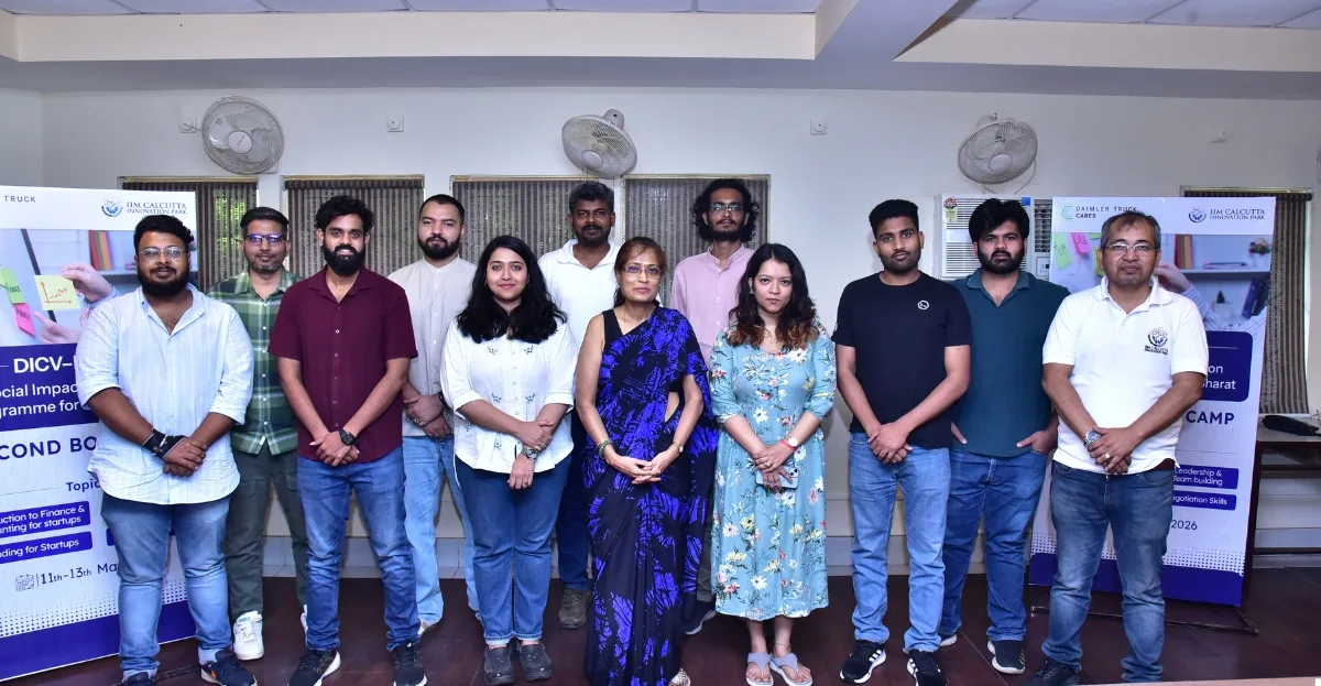 IIM Calcutta Innovation Park and DICV conclude Social Impact Startup Bootcamp for Viksit Bharat with startup founders and mentors