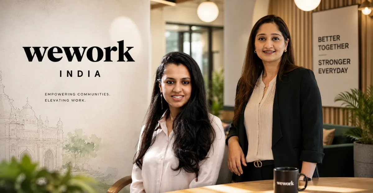 WeWork India leadership appointments strengthen Managed Offices and Rivet growth strategy with Zuni Chitnis and Drishya Pillai