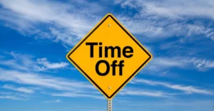 Volunteer Time Off sign representing employee volunteer leave