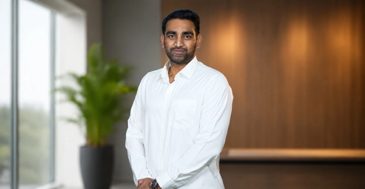ALLEN Career Institute Director Aman Maheshwari in a professional office setting