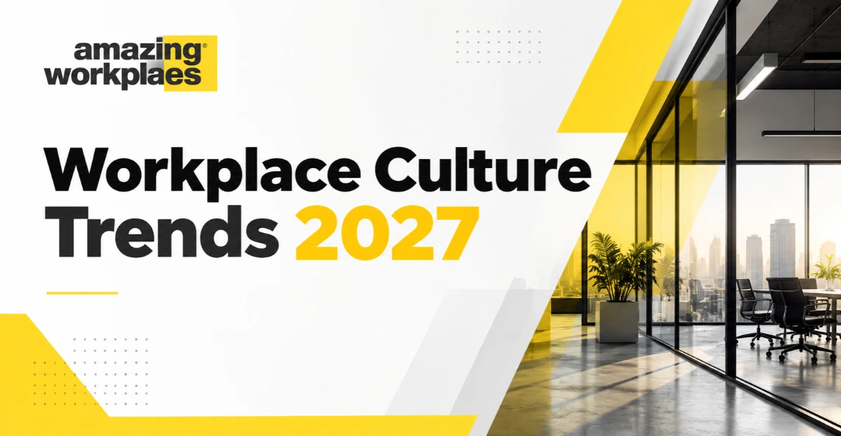 HR leaders discussing workplace culture trends 2027 during a planning meeting